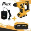MARTILLO PERFORADOR 20V 1.5 JULIOS + BATERIA 20V 4AH + CARGADOR DE BATERÍA