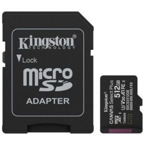 MEMORIA MICRO SD KINGSTON CLASE 10 512GB 150MB/S
