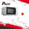 MICROONDAS 20 LITROS 700W FUNCIÓN DESCONGELACIÓN + SOPORTE PARA MICROONDAS