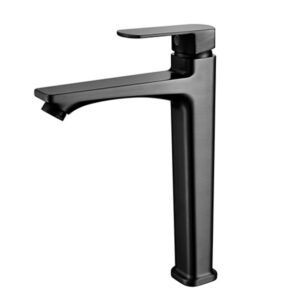 MONOMANDO LAVABO ALTO NEGRO FONTASTOCK