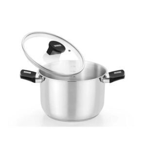OLLA DE ACERO INOX CON TAPA DE CRISTAL 16CM ELITE MONIX