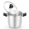 OLLA DE ACERO INOX CON TAPA DE CRISTAL 26CM ELITE MONIX
