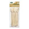 PACK 20 PINCHOS BAMBU CON AGARRADOR 13.5CM