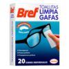 PACK 20 TOALLITAS INDIVIDUALES LIMPIAGAFAS