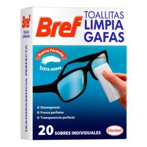PACK 20 TOALLITAS INDIVIDUALES LIMPIAGAFAS