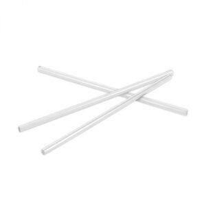 PACK 25 CAÑITAS REUTILIZABLES TRANSPARENTES 19.5CM ALGON