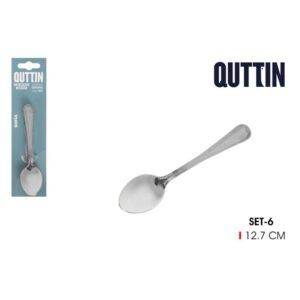 PACK 6 CUCHARAS TE 12.7CM SOFIA QUTTIN