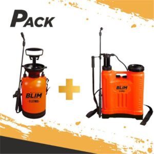 PACK SULFATADORA 18 LITROS + BOMBA 5 LITROS BLIM