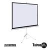 PANTALLA PROYECCION TRIPODE 2 X 2MTR CROMAD