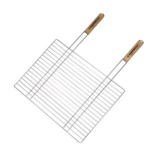 PARRILLA RECTANGULAR 67X40CM CON MANGO MADERA CAMPINGAZ