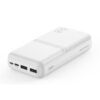 POWERBANK 20000MAH 2 SALIDAS BLANCO PR252 XO