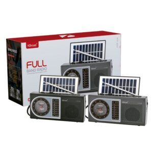 RADIO SOLAR - ALTAVOZ BT | USB | TF | FM | AM | SW | SOLAR PANEL GENX