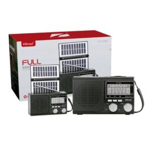 RADIO SOLAR - ALTAVOZ BT | USB | TF | LINEIN | FM | AM | SW