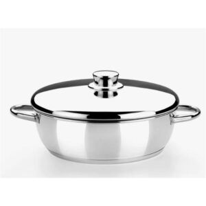 RUSTIDERA 26CM CON TAPA ACERO OPTIMA MONIX