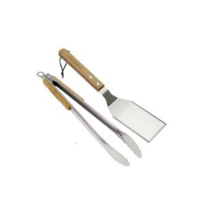 SET 2 ACCESORIOS BARBACOA CON MANGO MADERA CAMPINGAZ