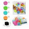 SET 20 CUBITOS DE HIELO REUTILIZABLES COLORES