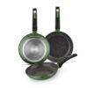 SET 3 SARTENES BAMBU ANTIADHERENTE 18 22 26 MONIX