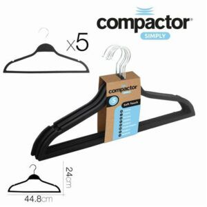 SET 5 PERCHAS SOFT TOUCH 44.8X0.5X24CM