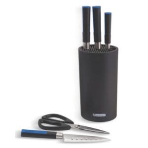 SET 6 PIEZAS TACOMA ORGANIZADORA | CUCHILLOS SANTOKU | TIJERAS SOLID PRO