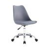 SILLA DE ESCRITORIO CON RUEDAS 97X47X58CM GRIS