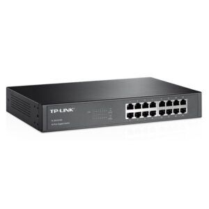 SWITCH TP-LINK 16 PUERTOS ESCRITORIO/RACK 10/100/1000 (TL-SG1016D)
