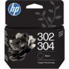 CART. INK-JET HP (Nº302/Nº304) Negro DeskJet 120 Páginas