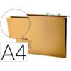CARPETA COLGAR Q-Office A-4 KRAFT c/Visor 31,5cm