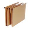 CARPETA COLGAR Q-Office Fº KRAFT c/Visor 35cm