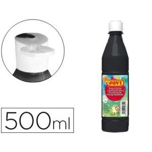 TEMPERA JOVI 500cc LIQUIDA "Unicolor" (Negro)