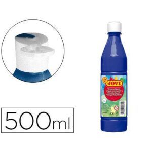 TEMPERA JOVI 500cc LIQUIDA "Unicolor" (Azul-Ultramar)