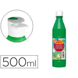 TEMPERA JOVI 500cc LIQUIDA "Unicolor" (Verde-Medio)