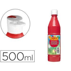 TEMPERA JOVI 500cc LIQUIDA "Unicolor" (Bermellón)