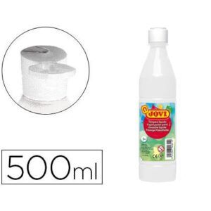 TEMPERA JOVI 500cc LIQUIDA "Unicolor" (Blanco)