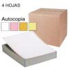 PAPEL CONTINUO 251x11 4-H Copia/COLOR Pvc/800u.