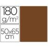 CARTULINA Q-Office 50x65 185gr (Marrón)