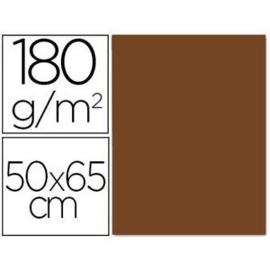 CARTULINA Q-Office 50x65 185gr (Marrón)