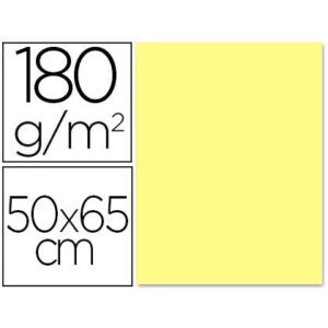 CARTULINA Q-Office 50x65 185gr (Amarillo-Canario)