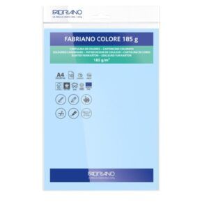 CARTULINA A-4 180gr. (Pvp.10-H) (Azul-Cielo)