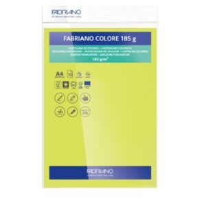 CARTULINA A-4 180gr. (Pvp.10-H) (Verde-Lima)