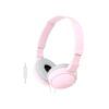 AURICULAR DIADEMA CON MICRÓFONO MP3 ROSA SONY