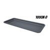 BANDEJA PARA MACETA 100CM ANTRACITA ARTPLAST