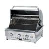 BARBACOA DE GAS INOX PRO 3 FUEGOS SOBREMESA MUVIP
