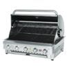 BARBACOA DE GAS INOX PRO 5 FUEGOS SOBREMESA MUVIP