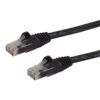 Cable Cromad de red UTP CAT 6 2M Negro 100% COBRE