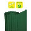 CAÑIZO PLÁSTICO DOBLE CARA 1X3 METROS VERDE SUNGARDEN
