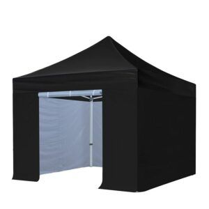 CARPA PROFESIONAL HEX.50 CON PAREDES 3X3 METROS NEGRA SUNGARDEN