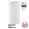 CORTINA DE BAÑO 180X180 BLANCA HBS