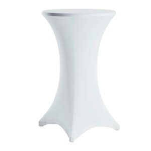 FUNDA PARA MESA DE COCTEL 110X80 BLANCA SUNGARDEN