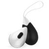 HUEVO VIBRADORCON SILICONA A CONTROL REMOTO NEGRO DROPS