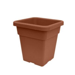 MACETA CUADRADA 32CM TERRACOTA ARTPLAST